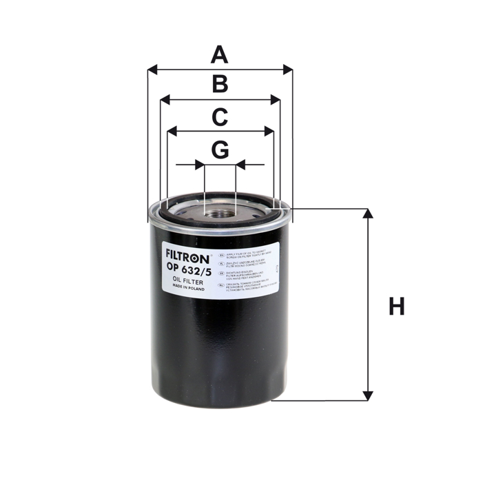 Filtron Oil Filter – price 36 PLN