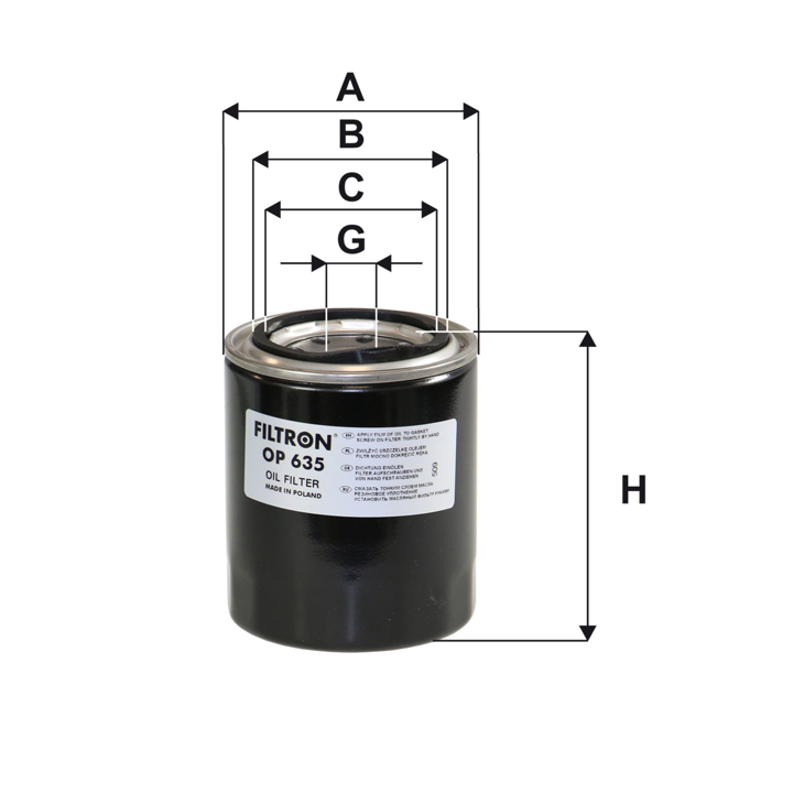 Filtron Oil Filter – price 21 PLN