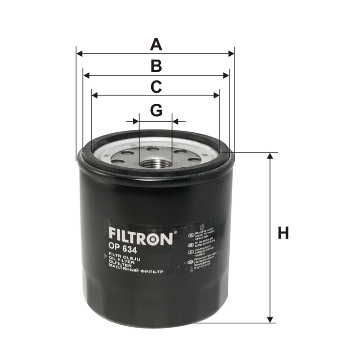 Filtron Oil Filter – price 41 PLN