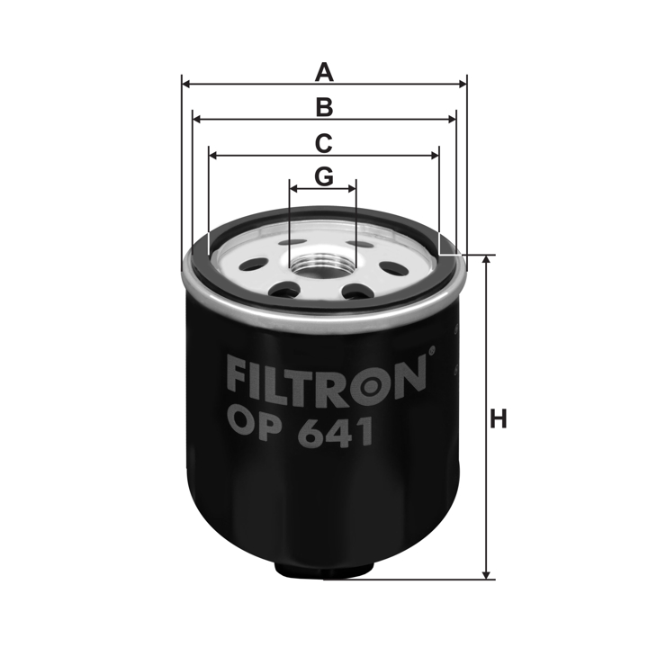 Oil Filter Filtron OP 641