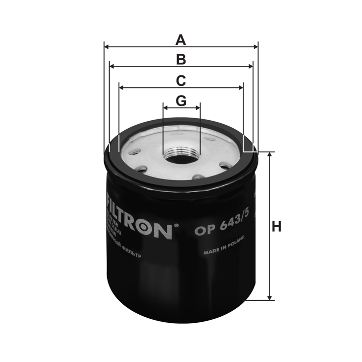 Buy Filtron OP 643/5 at a low price in United Arab Emirates!