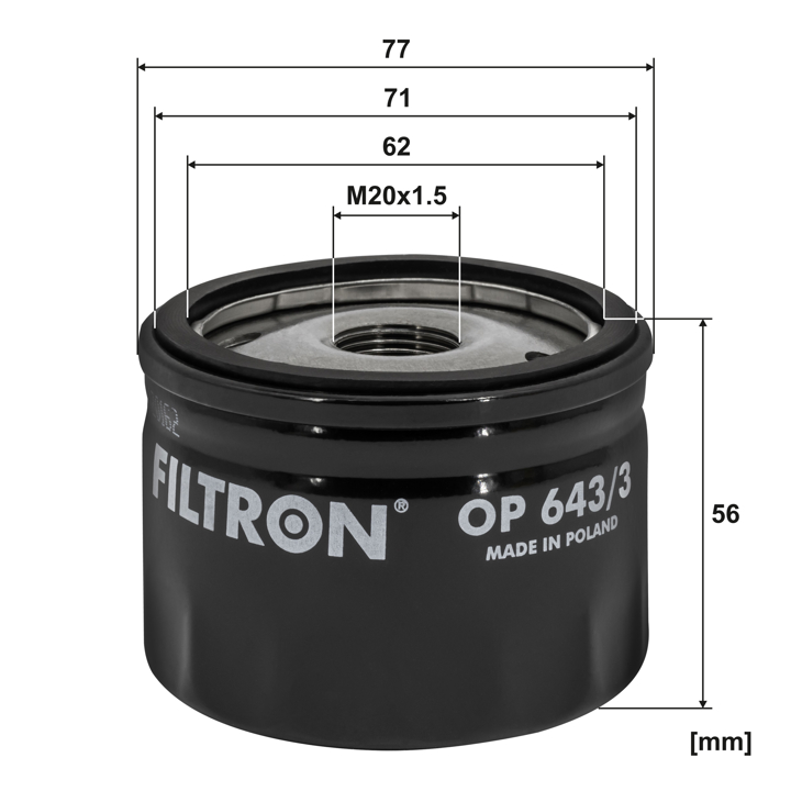 Buy Filtron OP 643/3 at a low price in United Arab Emirates!