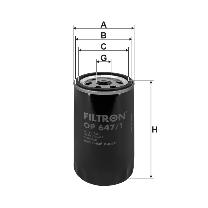 Buy Filtron OP 647/1 at a low price in United Arab Emirates!