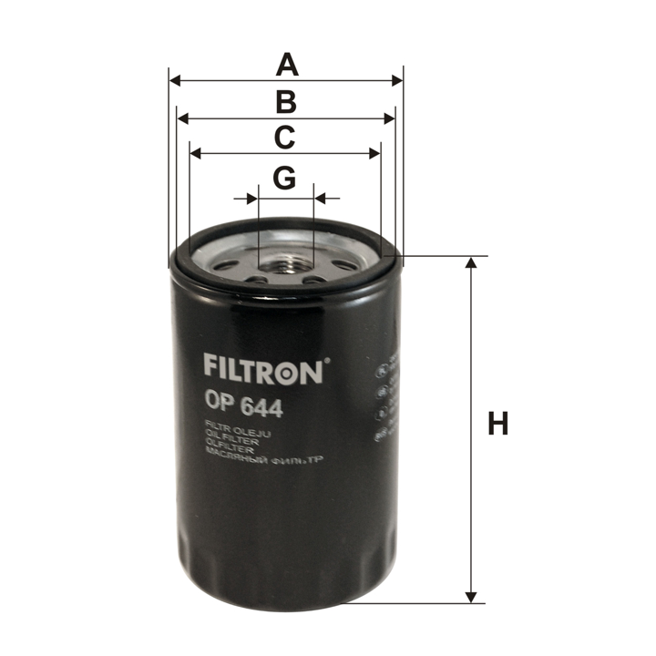 Filtron Oil Filter – price 19 PLN