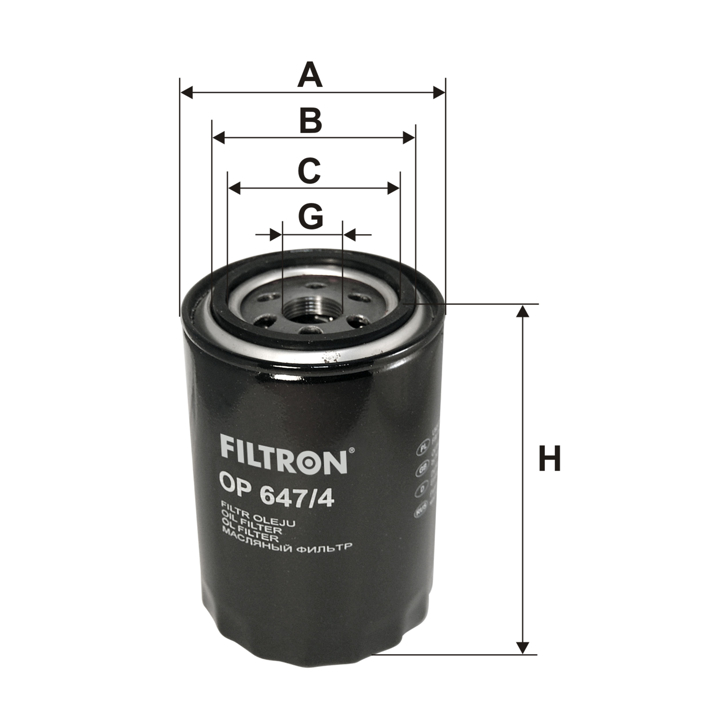 Filtron Oil Filter – price 29 PLN