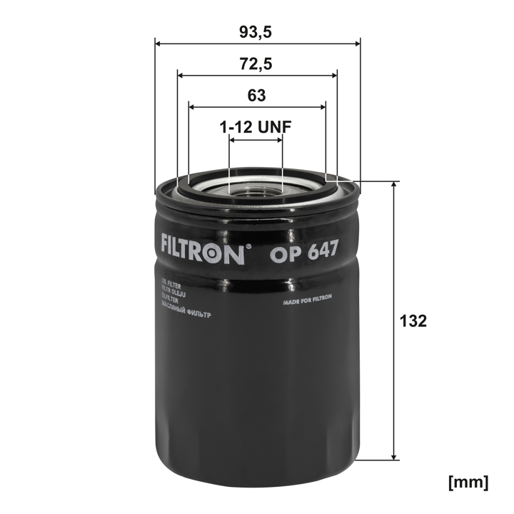 Filtron Oil Filter – price 16 PLN