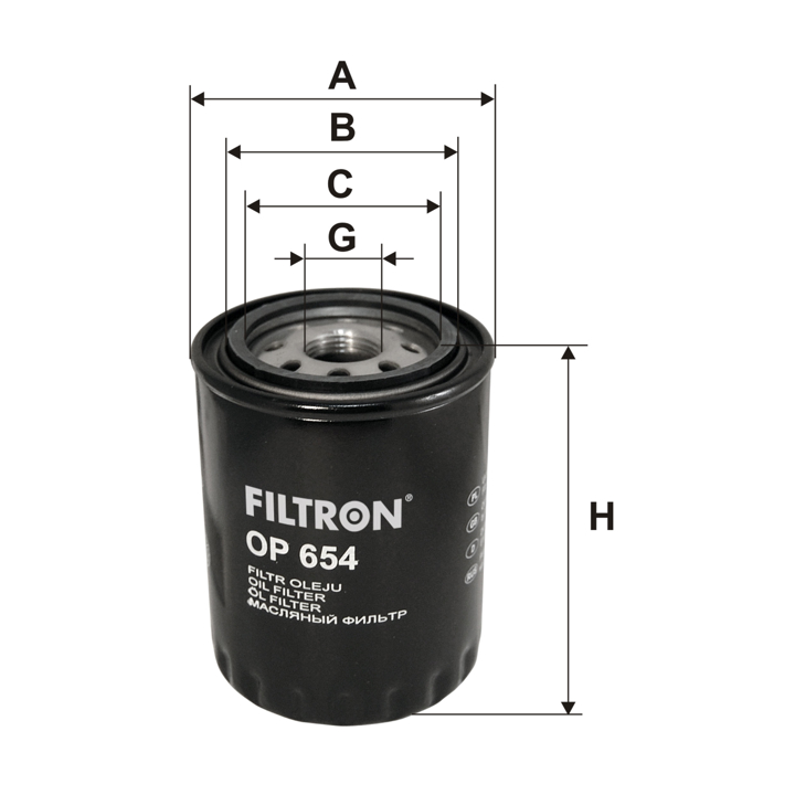 Filtron Oil Filter – price 35 PLN