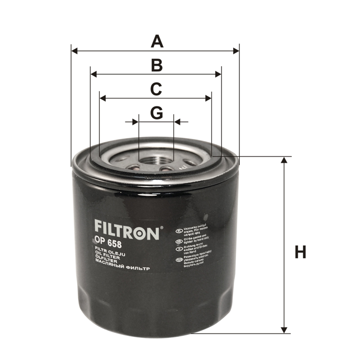 Filtron Oil Filter – price 28 PLN