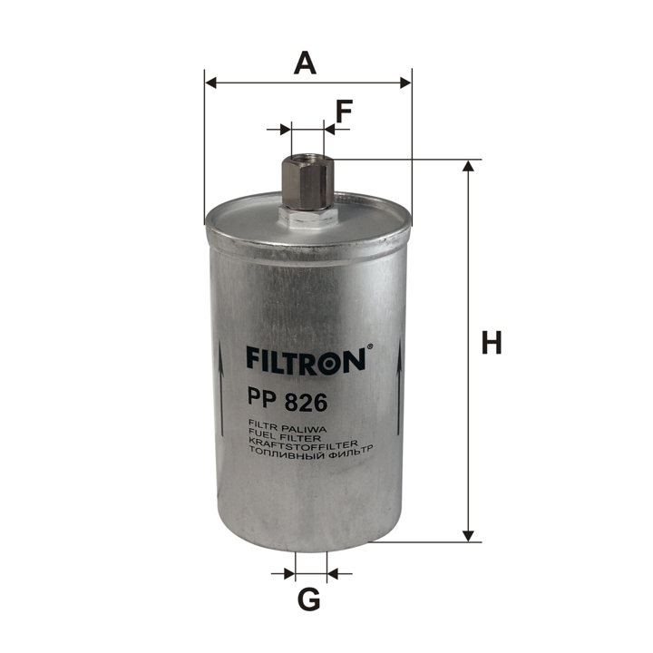 Filtron Fuel filter – price 76 PLN