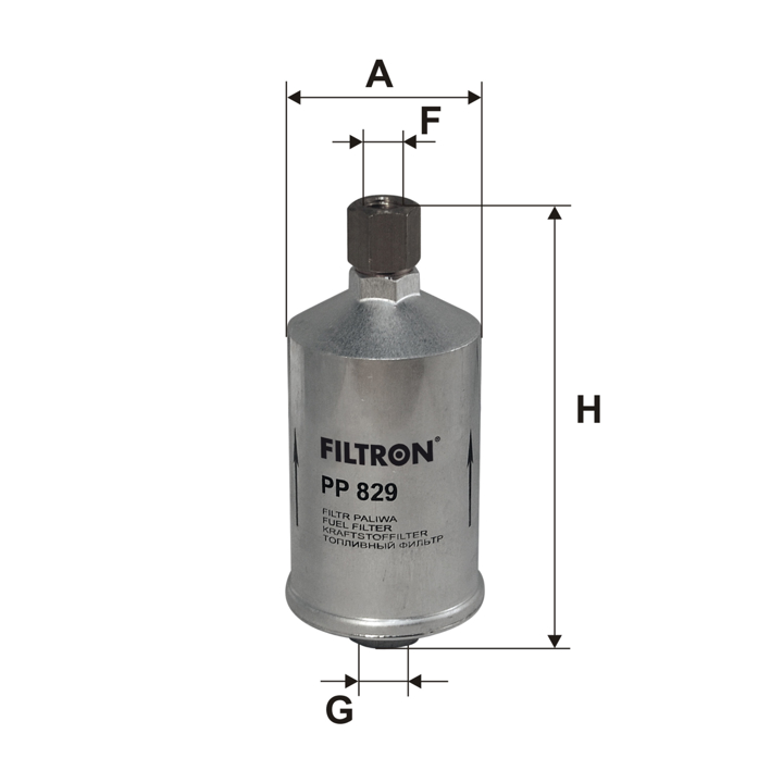 Filtron Fuel filter – price 61 PLN