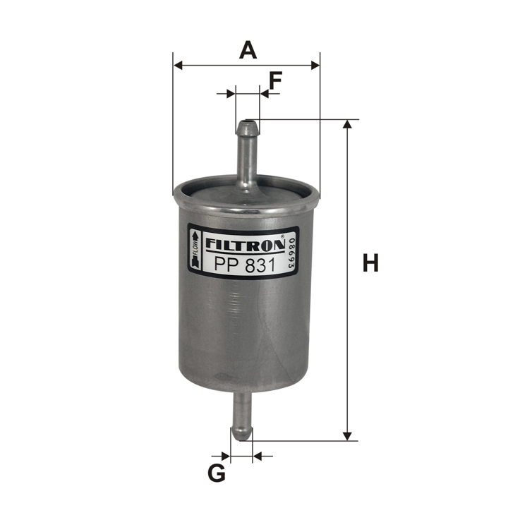 Filtron Fuel filter – price 23 PLN