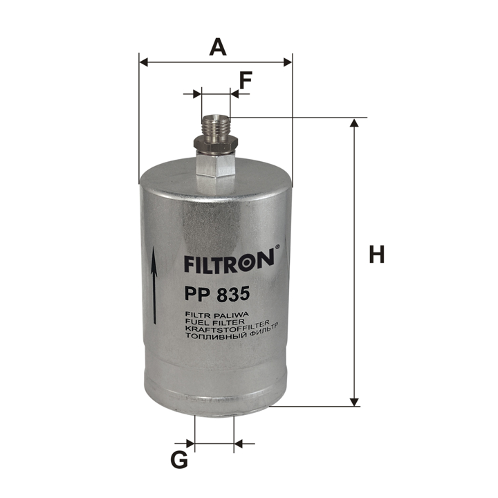 Filtron Fuel filter – price 57 PLN