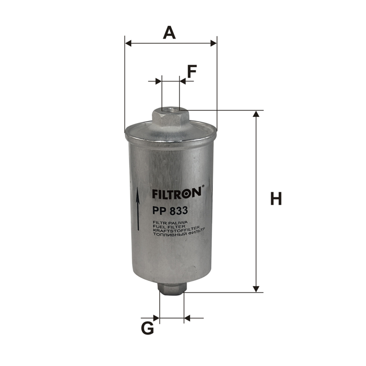 Filtron Fuel filter – price 48 PLN