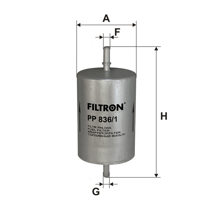 Fuel filter Filtron PP 836/1