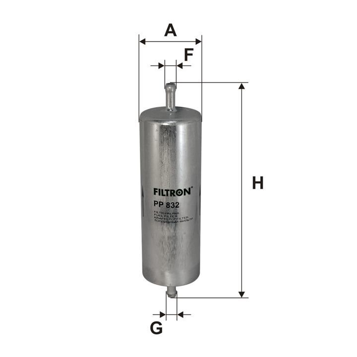 Filtron Fuel filter – price 52 PLN