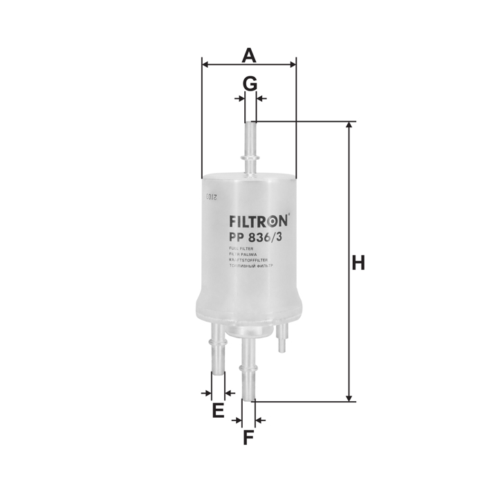 Buy Filtron PP 836/3 at a low price in United Arab Emirates!