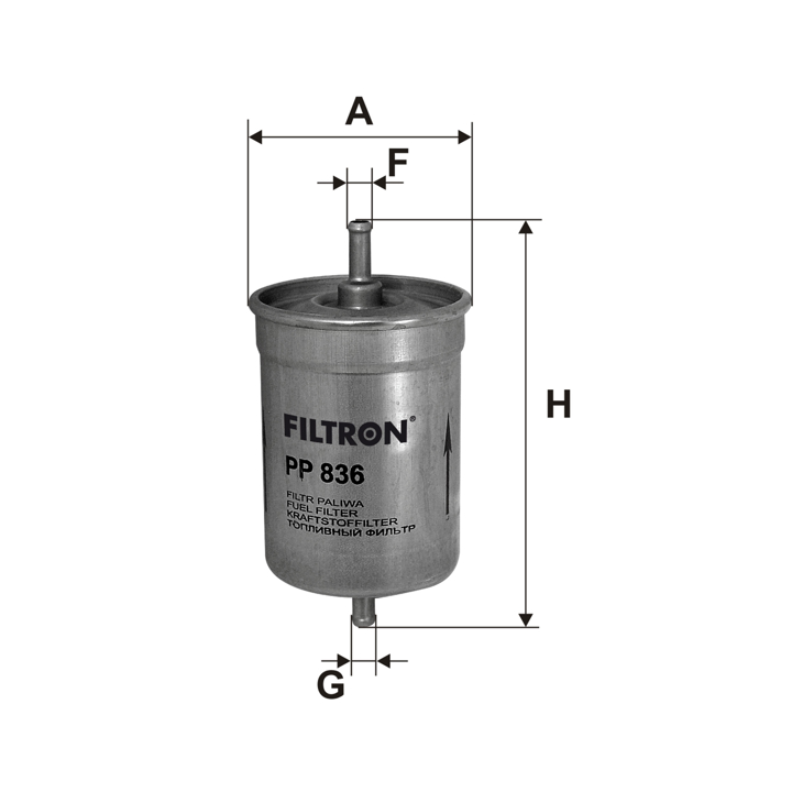 Filtron Fuel filter – price 27 PLN