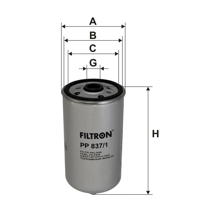 Filtron Fuel filter – price 35 PLN
