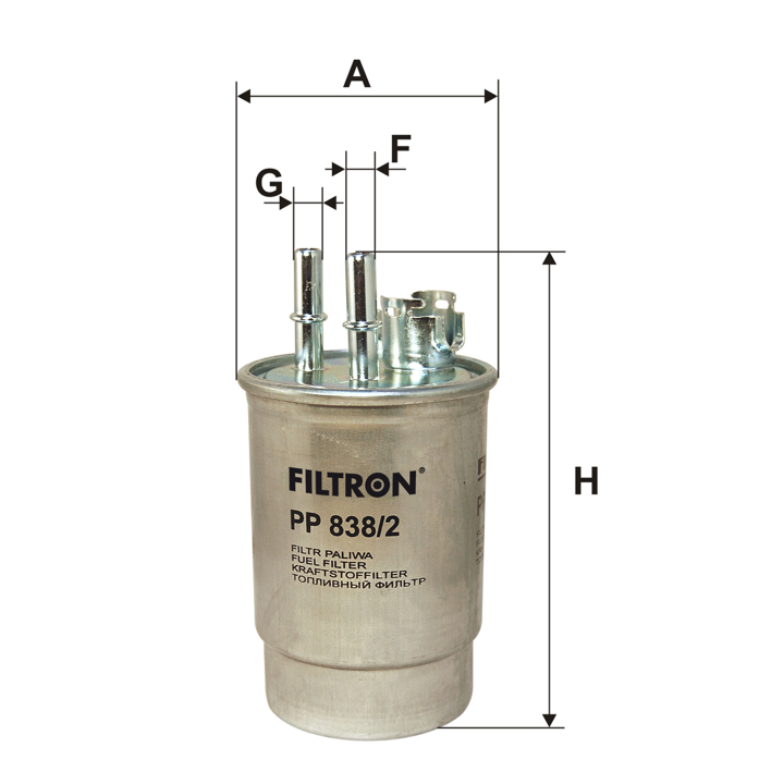 Filtron Fuel filter – price 43 PLN