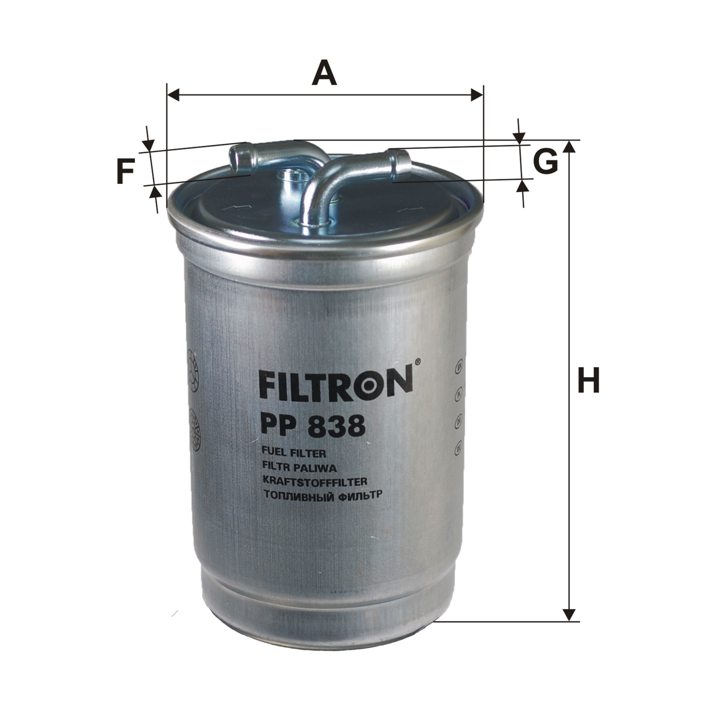 Fuel filter Filtron PP 838