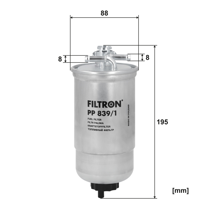 Buy Filtron PP 839/1 at a low price in United Arab Emirates!