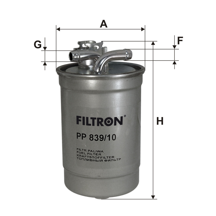 Filtron Fuel filter – price 58 PLN