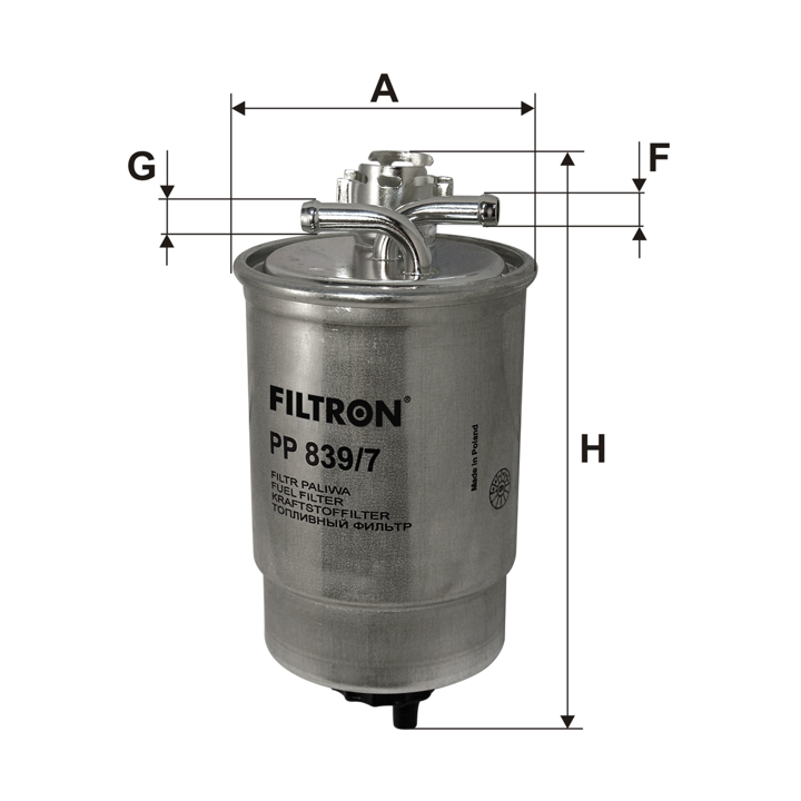 Filtron Fuel filter – price 60 PLN