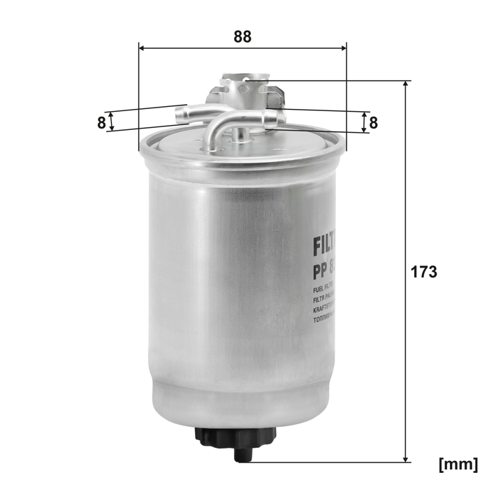 Fuel filter Filtron PP 839