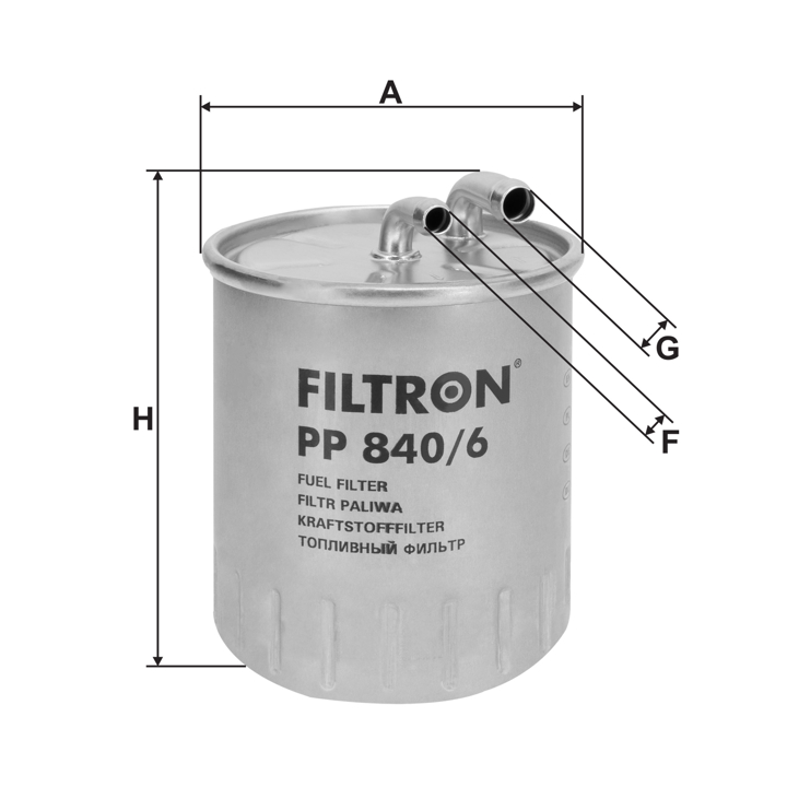 Filtron Fuel filter – price 44 PLN