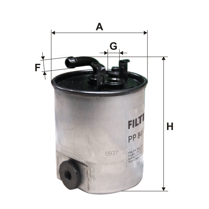 Filtron Fuel filter – price 51 PLN