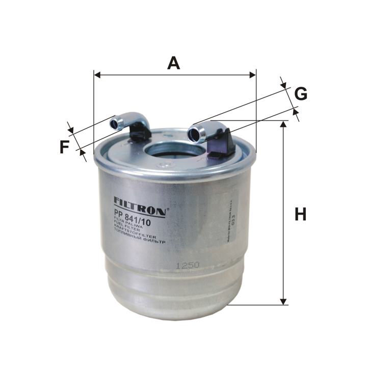 Filtron Fuel filter – price 126 PLN