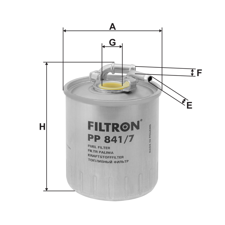 Fuel filter Filtron PP 841/7