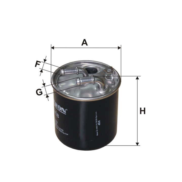 Filtron Fuel filter – price 79 PLN