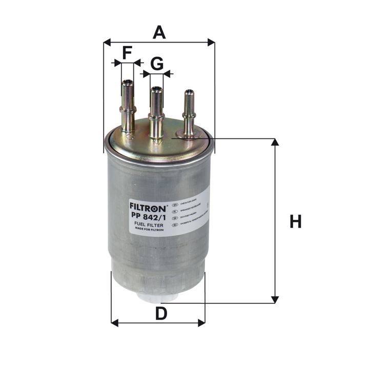 Fuel filter Filtron PP 842/1