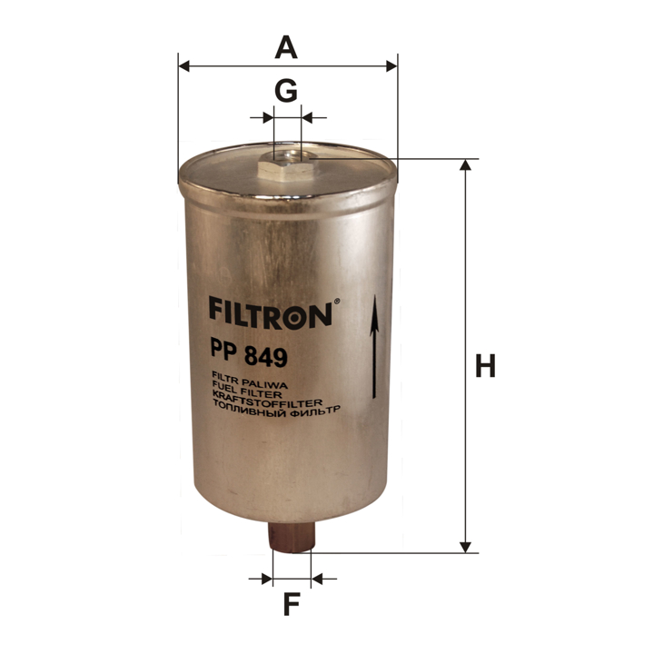 Filtron Fuel filter – price 46 PLN