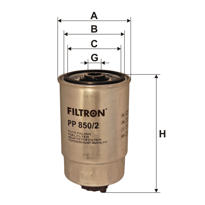 Filtron Fuel filter – price 42 PLN