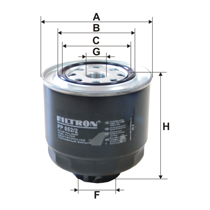 Filtron Fuel filter – price 45 PLN