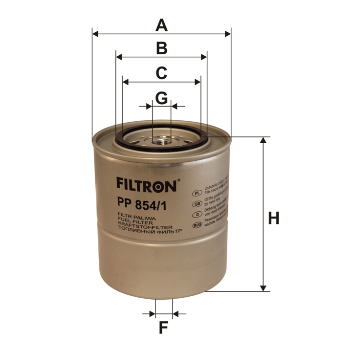 Filtron Fuel filter – price 80 PLN