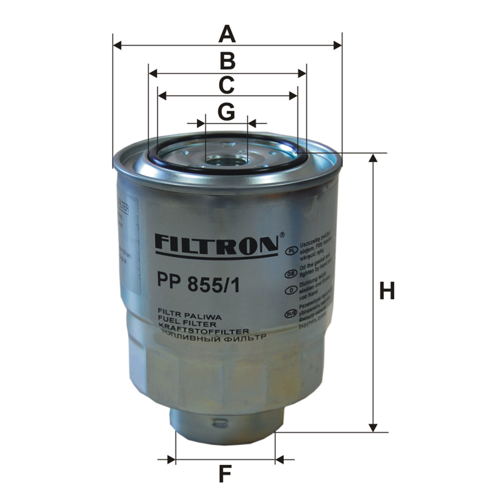 Filtron Fuel filter – price 60 PLN
