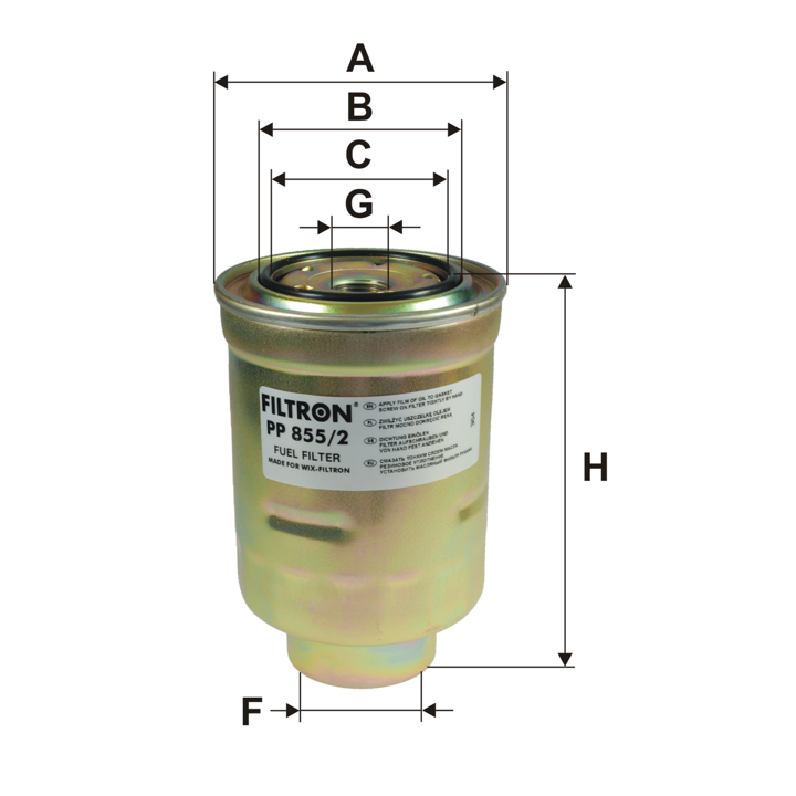 Filtron Fuel filter – price 61 PLN