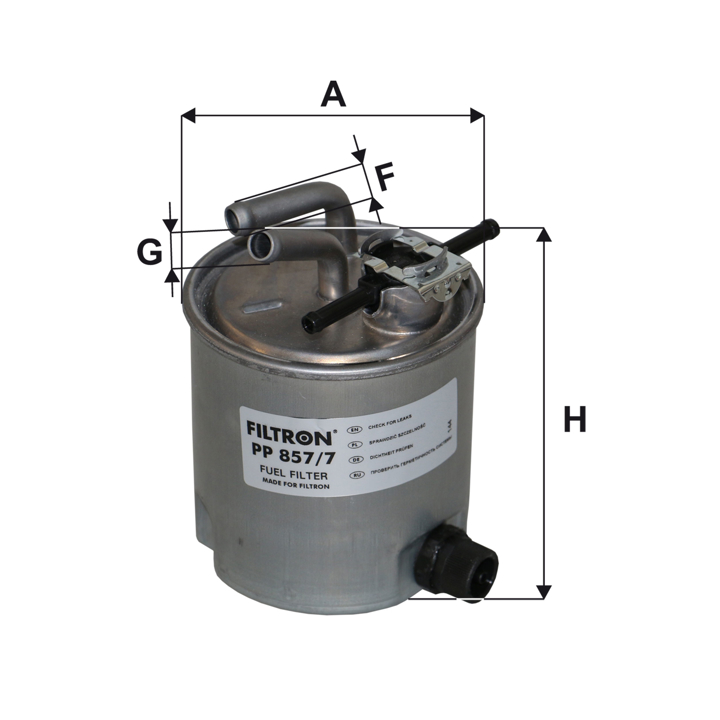 Filtron Fuel filter – price 136 PLN