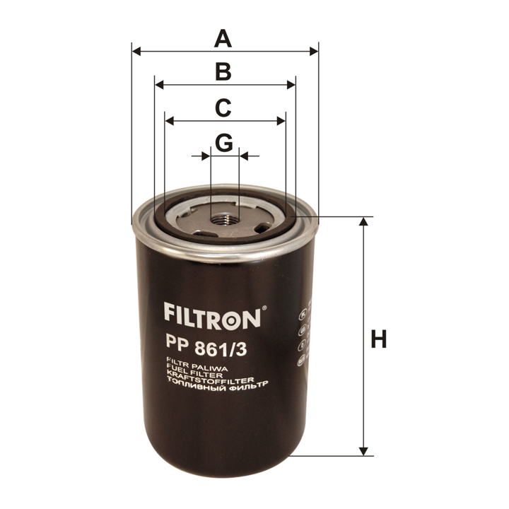 Filtron Fuel filter – price 33 PLN
