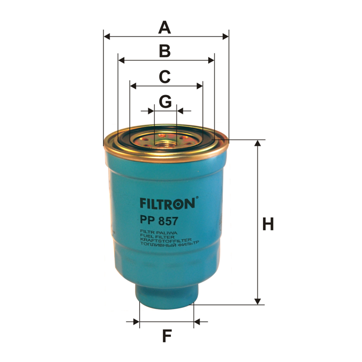 Filtron Fuel filter – price 53 PLN