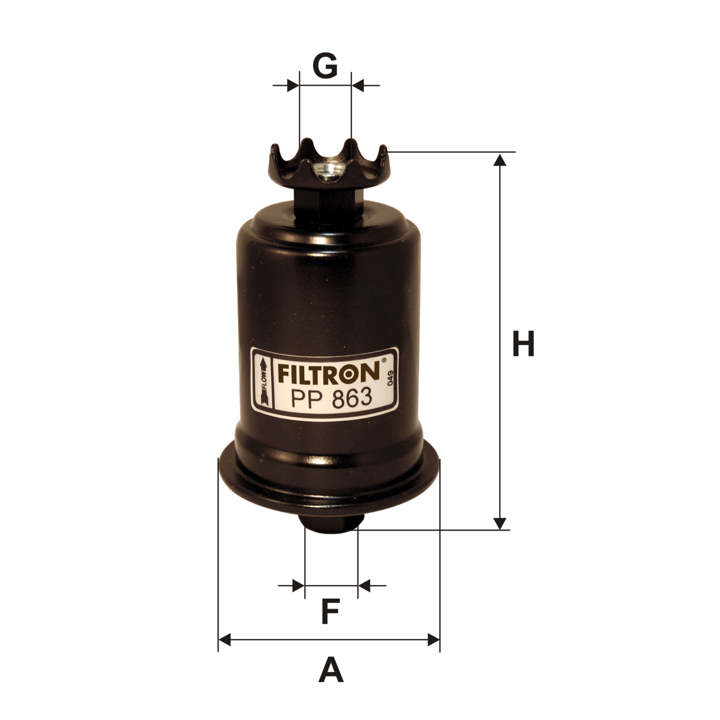 Filtron Fuel filter – price 38 PLN