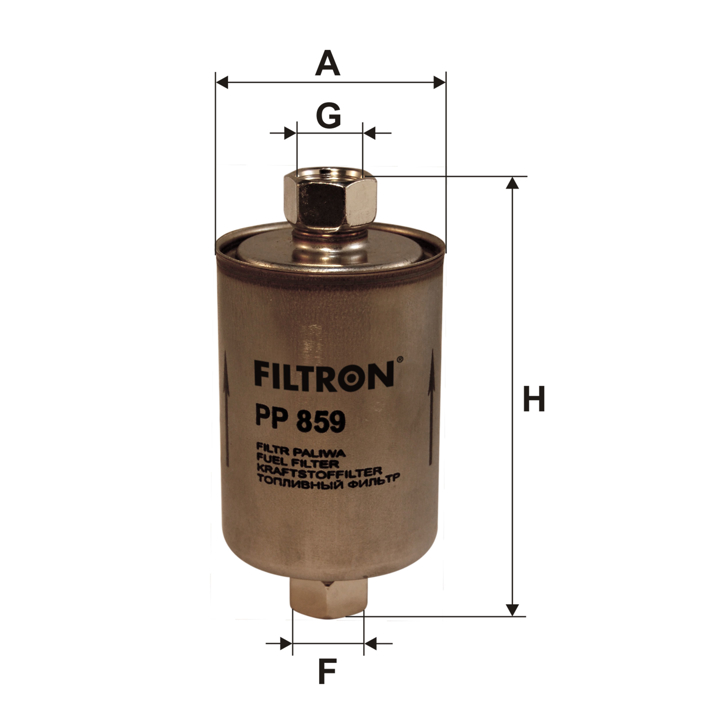 Filtron Fuel filter – price 25 PLN