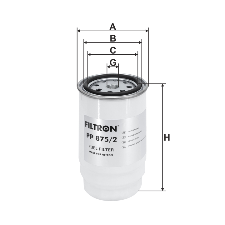 Filtron Fuel filter – price 95 PLN