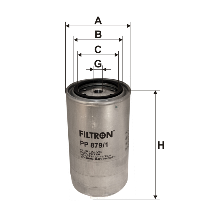 Filtron Fuel filter – price 42 PLN