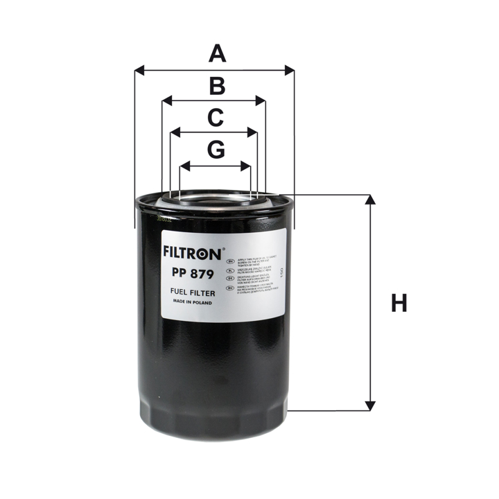 Filtron Fuel filter – price 44 PLN