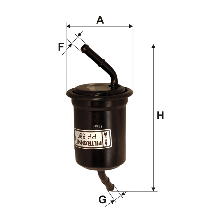 Filtron Fuel filter – price 43 PLN