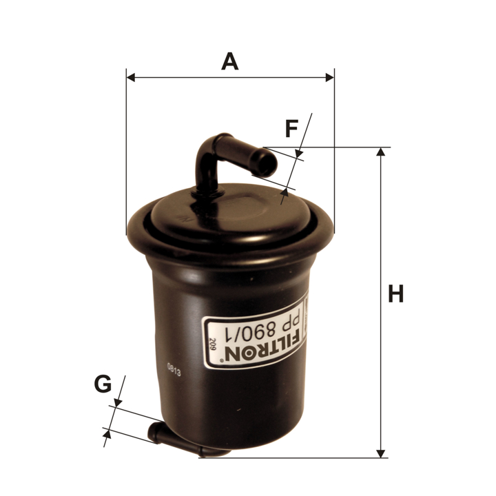 Filtron Fuel filter – price 68 PLN